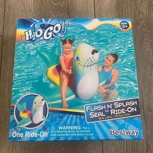 Best way flash and splash sea ride on with heavy duty handles